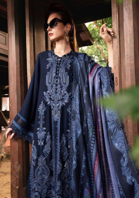 Maria B | Embroidered Lawn | 3Pc Unstitch | Summer Season