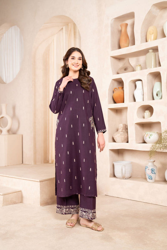 Preet Pret - Unstitch Fully Embroidered Premium Lawn 2pc