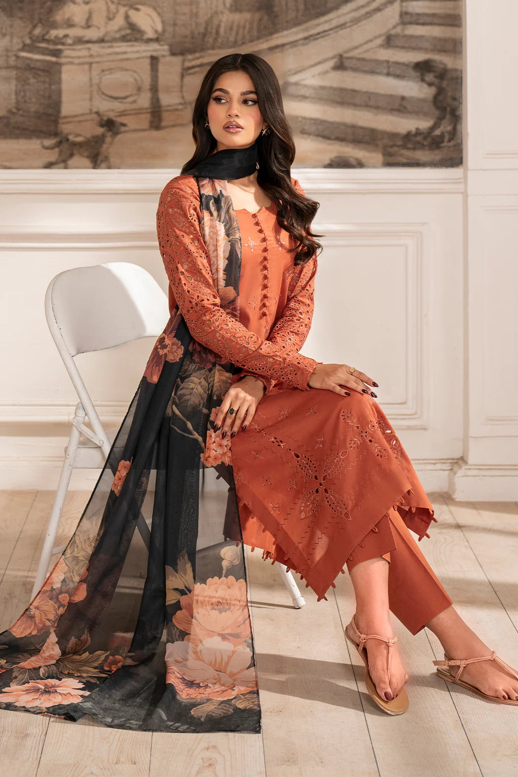 Iznik - 3Pc Unstitch Embroidered Dress Lawn Summer Season