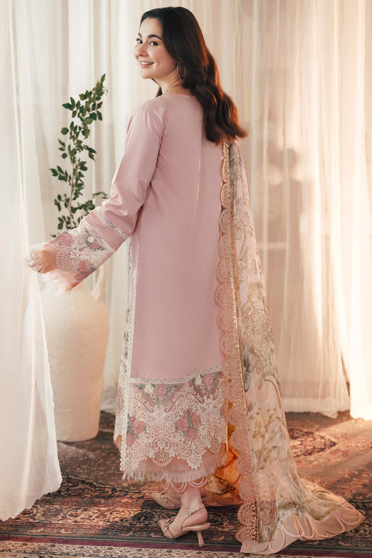 Jade - 3Pc Lawn Embroidered Suit Ready to Wear Dupatta