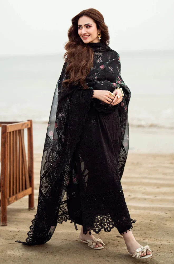 Nureh - 3Pc Lawn ChickenKari Embroidered