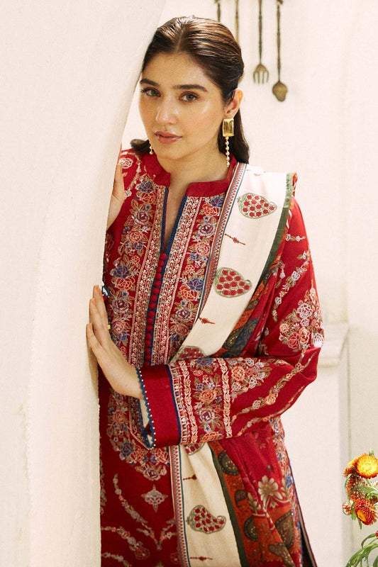 ZARA-SHAHJAHAN - Luxury Lawn |Unstitch 3pc | Eid Essential | Summer Season