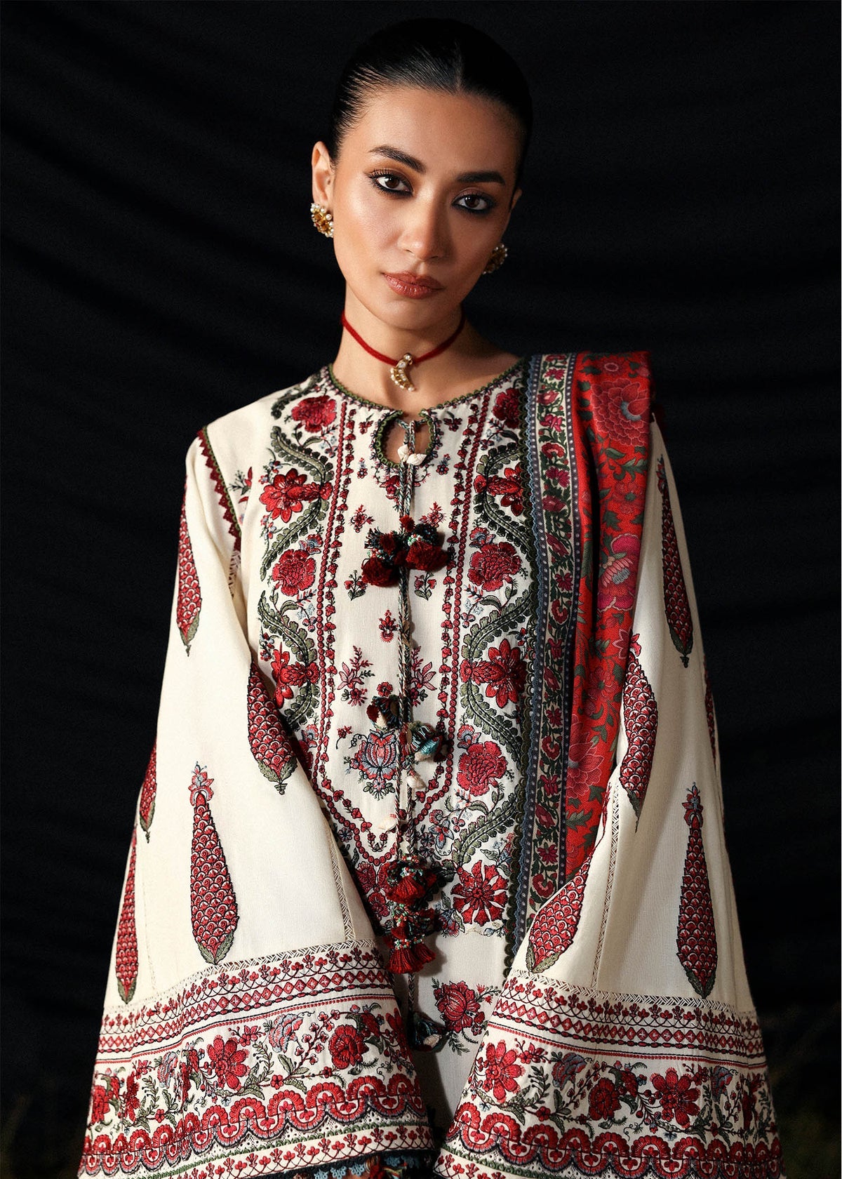 Hussain Rehar - Luxury Lawn | Unstitch 3pc | Premium Eid Essentials | Summer Season