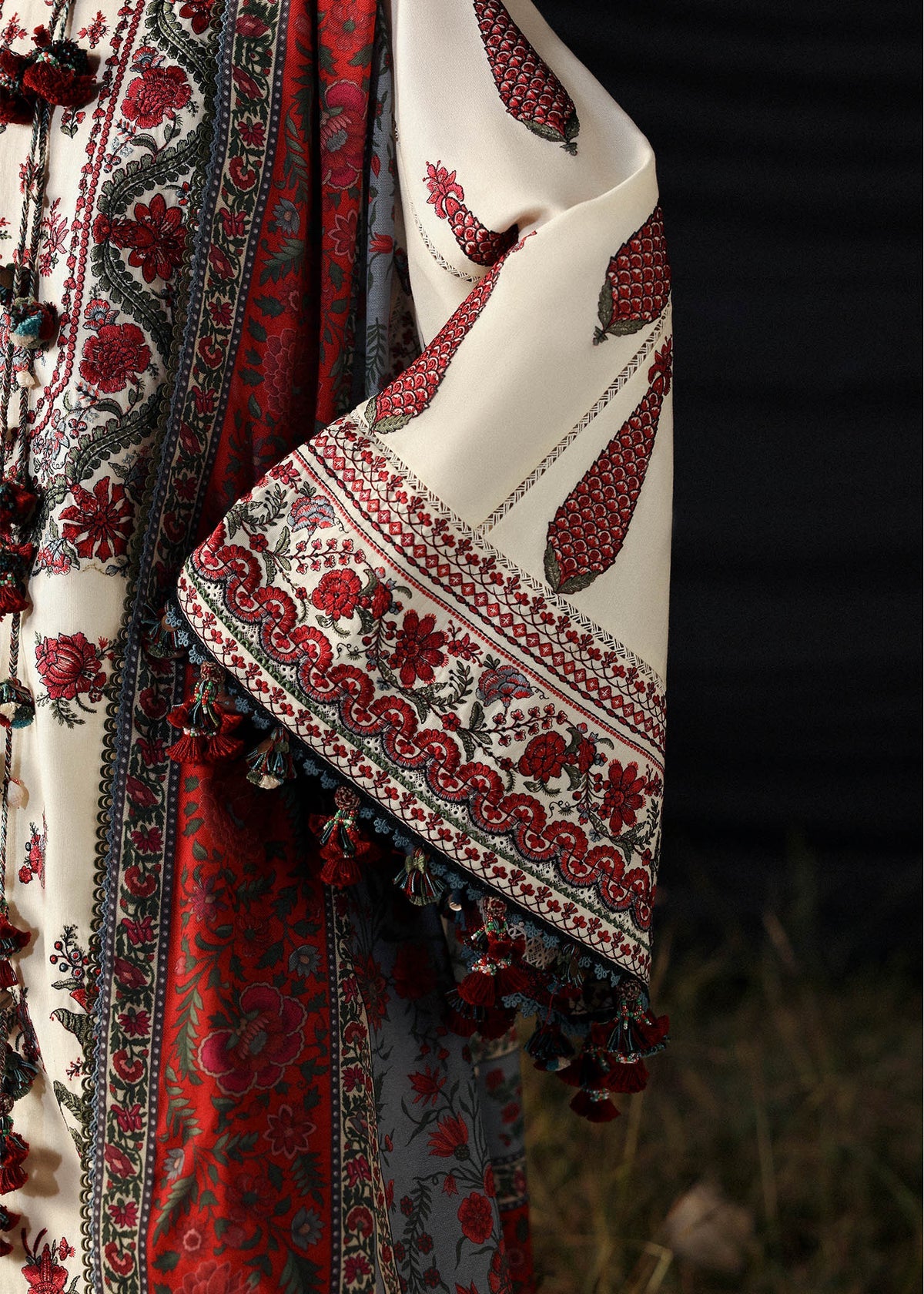 Hussain Rehar - Luxury Lawn | Unstitch 3pc | Premium Eid Essentials | Summer Season
