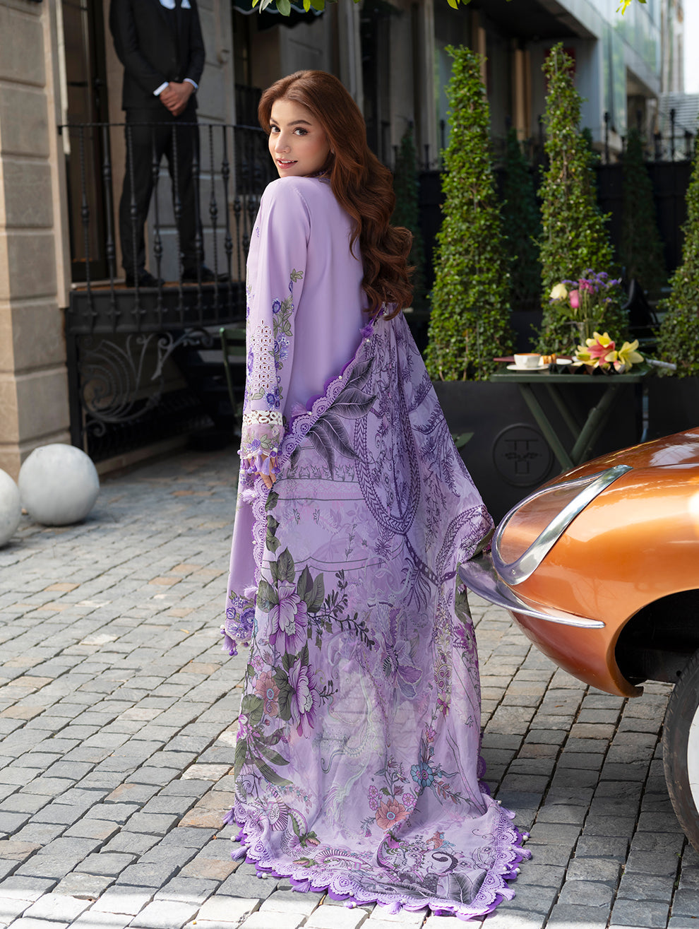 Jade - Unstitch 3Pc | Luxury Lawn | Eid Special | Summer Season | Beautiful Lavender