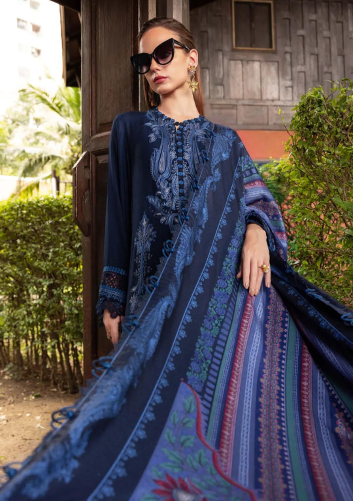 Maria B | Embroidered Lawn | 3Pc Unstitch | Summer Season
