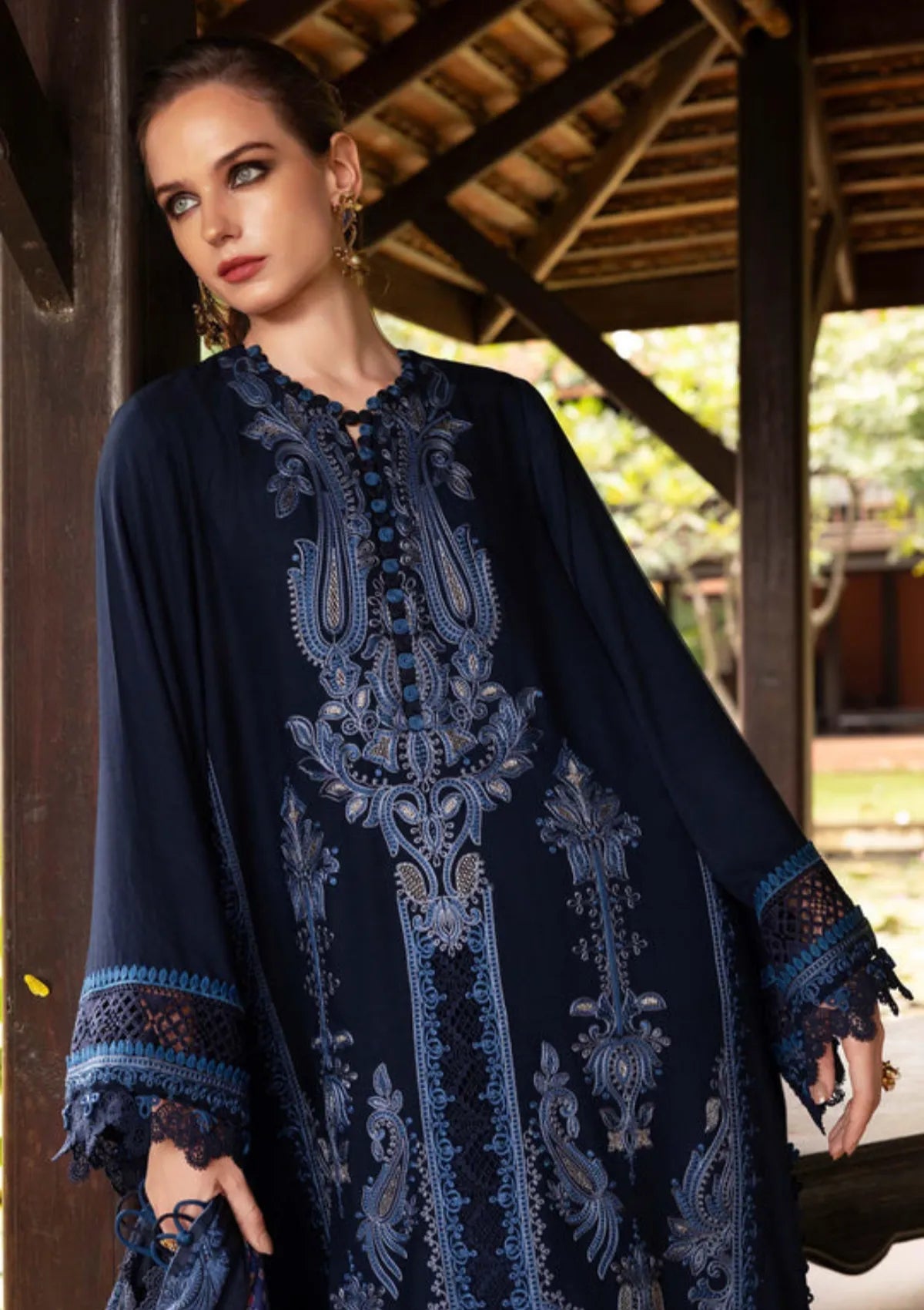 Maria B | Embroidered Lawn | 3Pc Unstitch | Summer Season