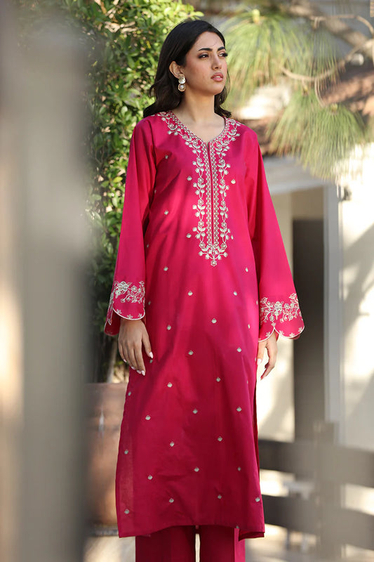 Batik - Unstitch Fully Embroidered Premium Lawn 2pc