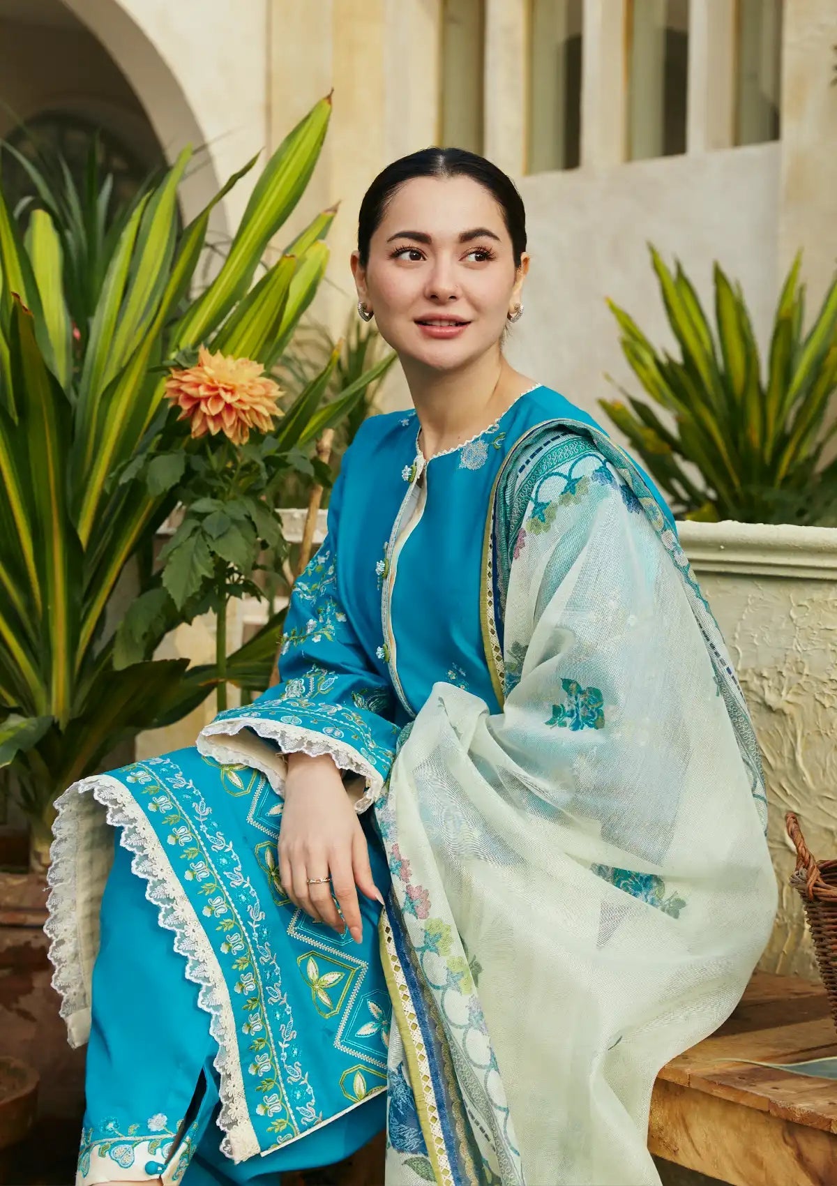 coco by zara-shajahan | 3Pc Unstitch | Embroidered Dress | Summer Season