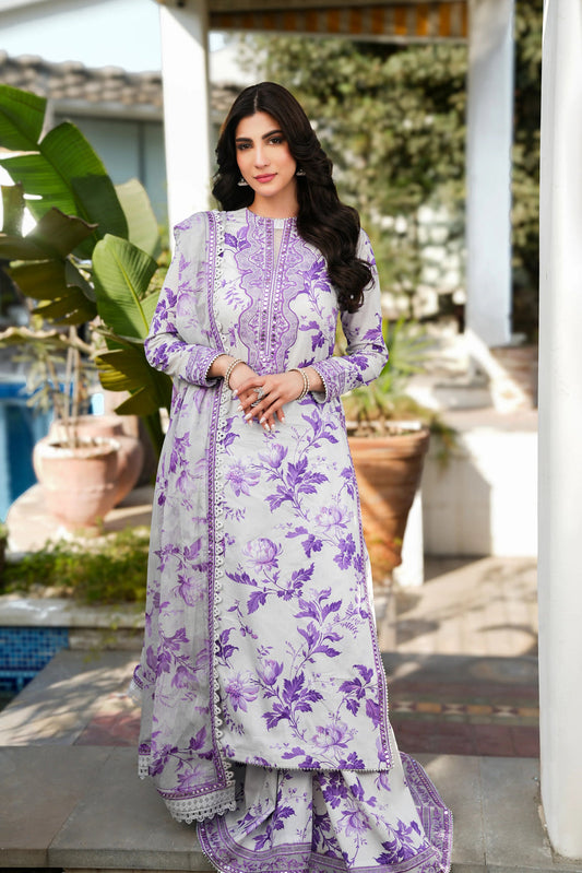 Aneela's | 3Pc Unstitch | Printed Essentials | Summer Season
