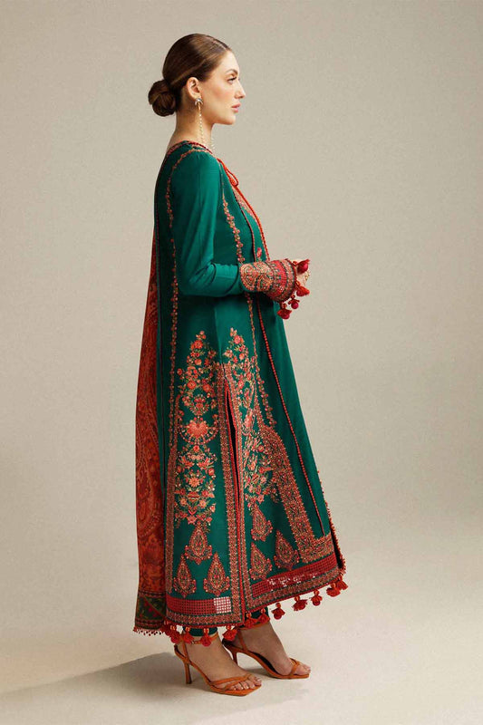 Hussain Rehar - Unstitched Luxury Lawn Heavy Embroidered 3PC Suit