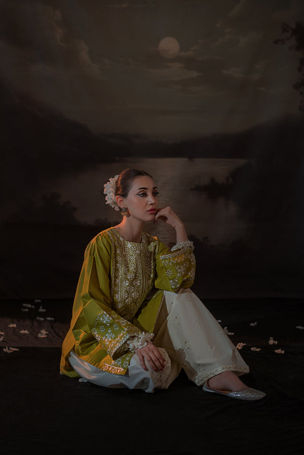 Urge - Unstich Fully Embroidered Premium Lawn 2pc