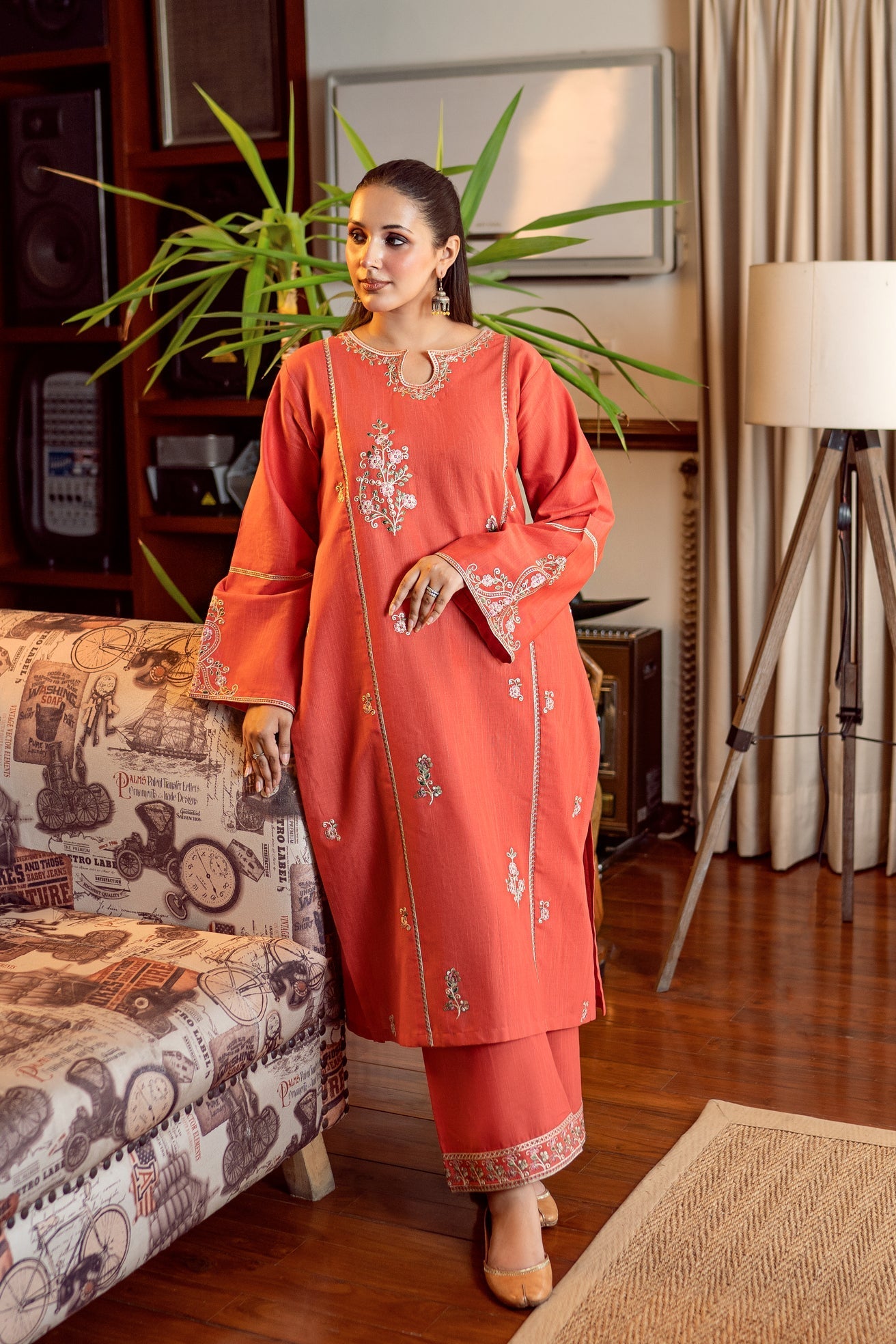 Urge - Unstitch Fully Embroidered Premium Lawn 2pc