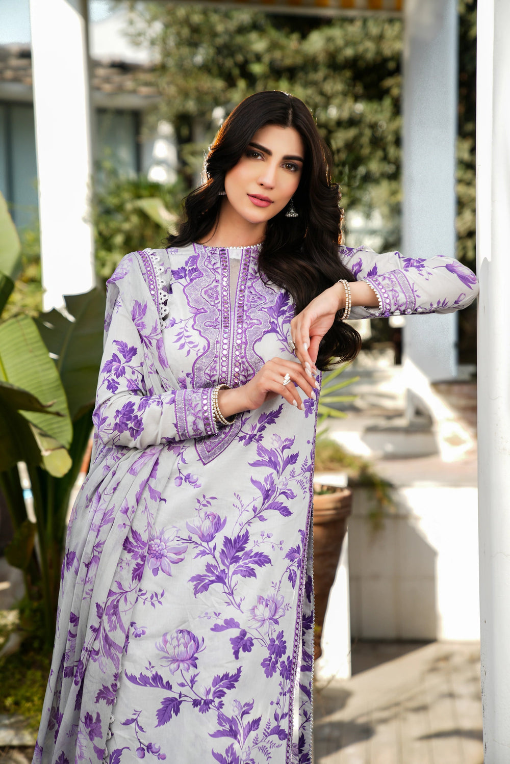 Aneela's | 3Pc Unstitch | Printed Essentials | Summer Season