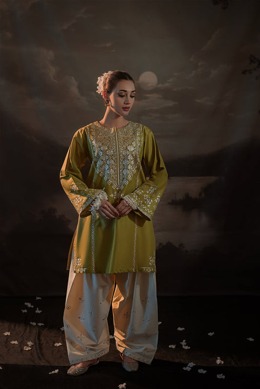 Urge - Unstich Fully Embroidered Premium Lawn 2pc