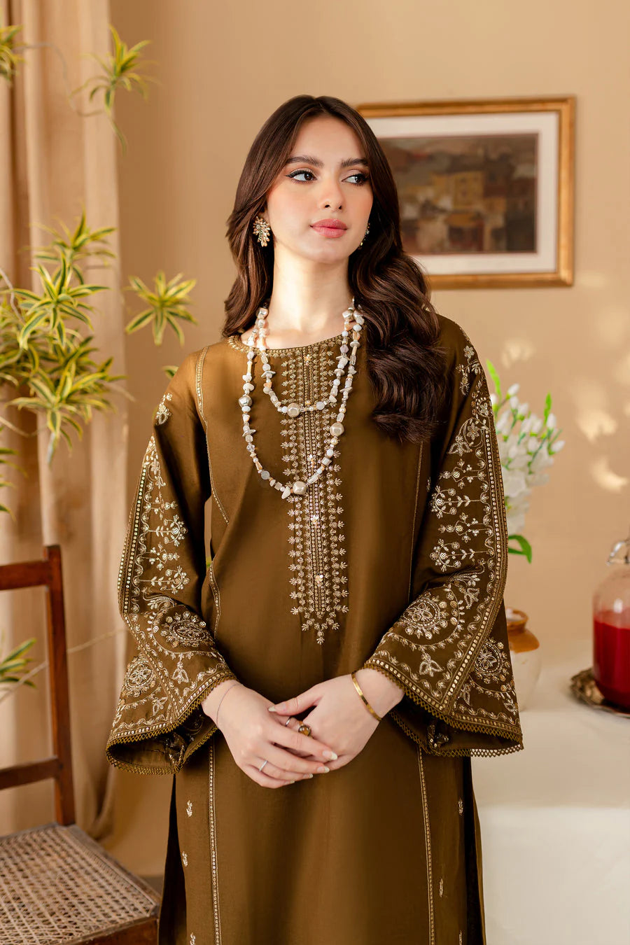 Batik - Unstitch Fully Embroidered Premium Lawn 2pc