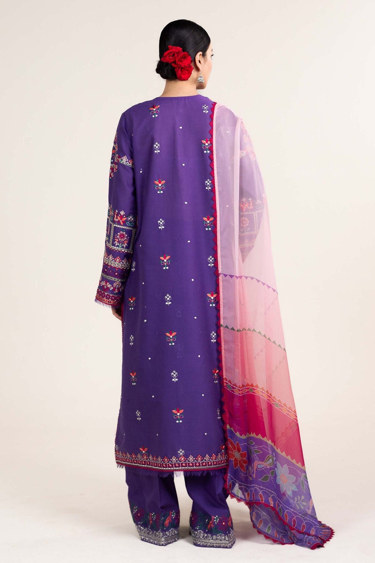 ZARA-SHAHJAHAN - Luxury Lawn |Unstitch 3pc | Eid Essential | Summer Season
