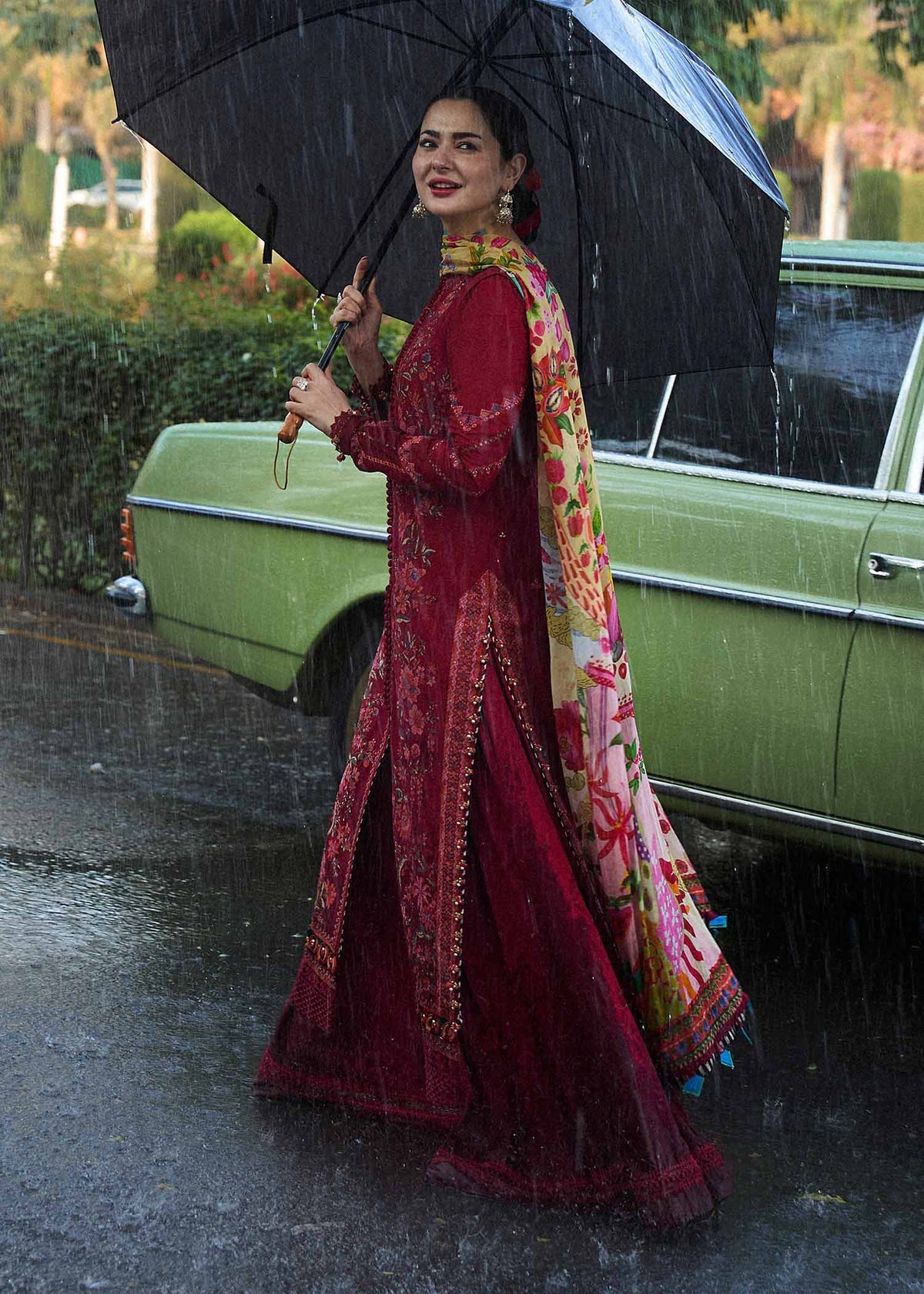 Bloom by Hussain Rehar Embroidered Lawn Suit Unstitched 3 Piece - Summer Collection