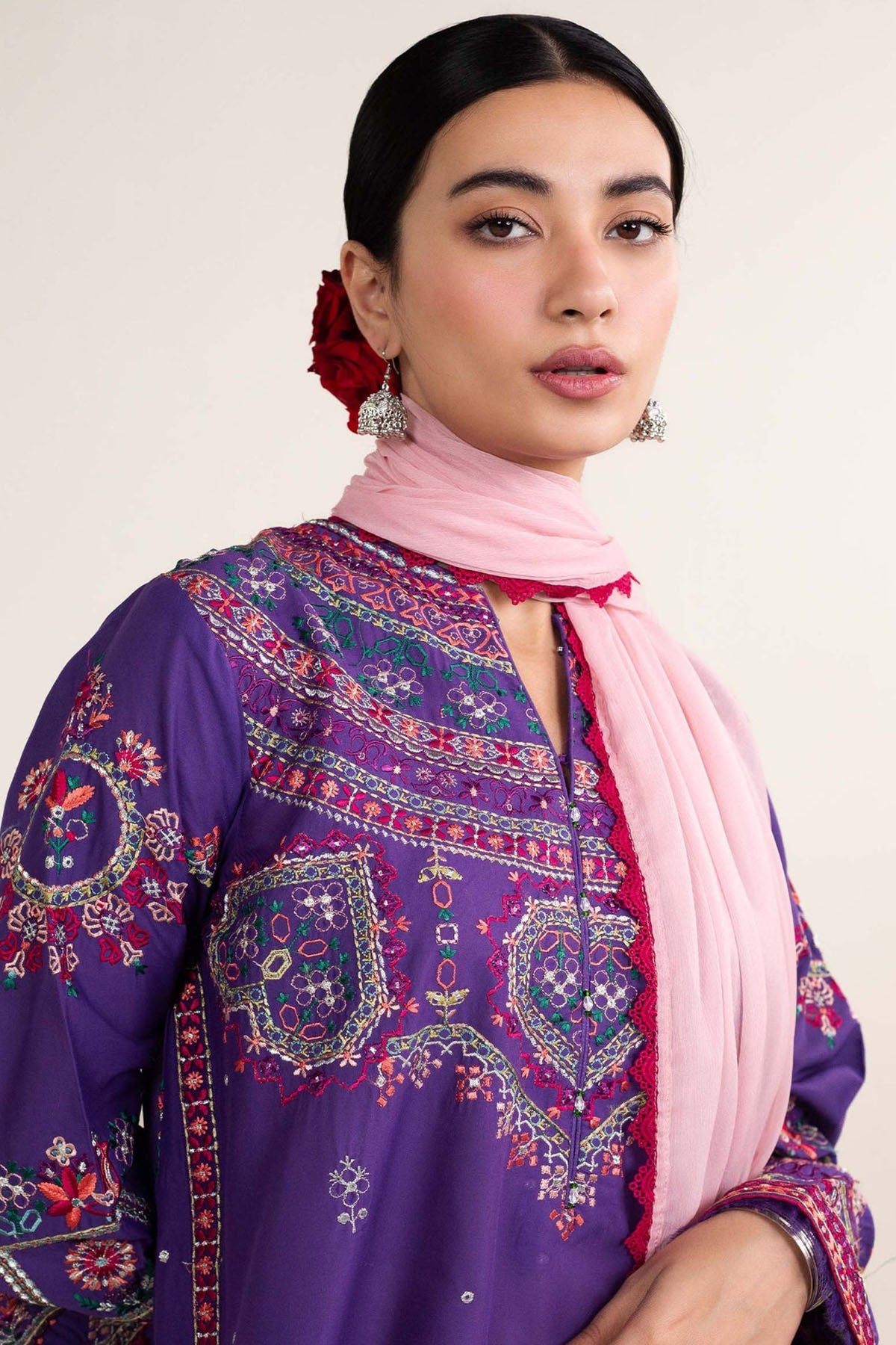 ZARA-SHAHJAHAN - Luxury Lawn |Unstitch 3pc | Eid Essential | Summer Season