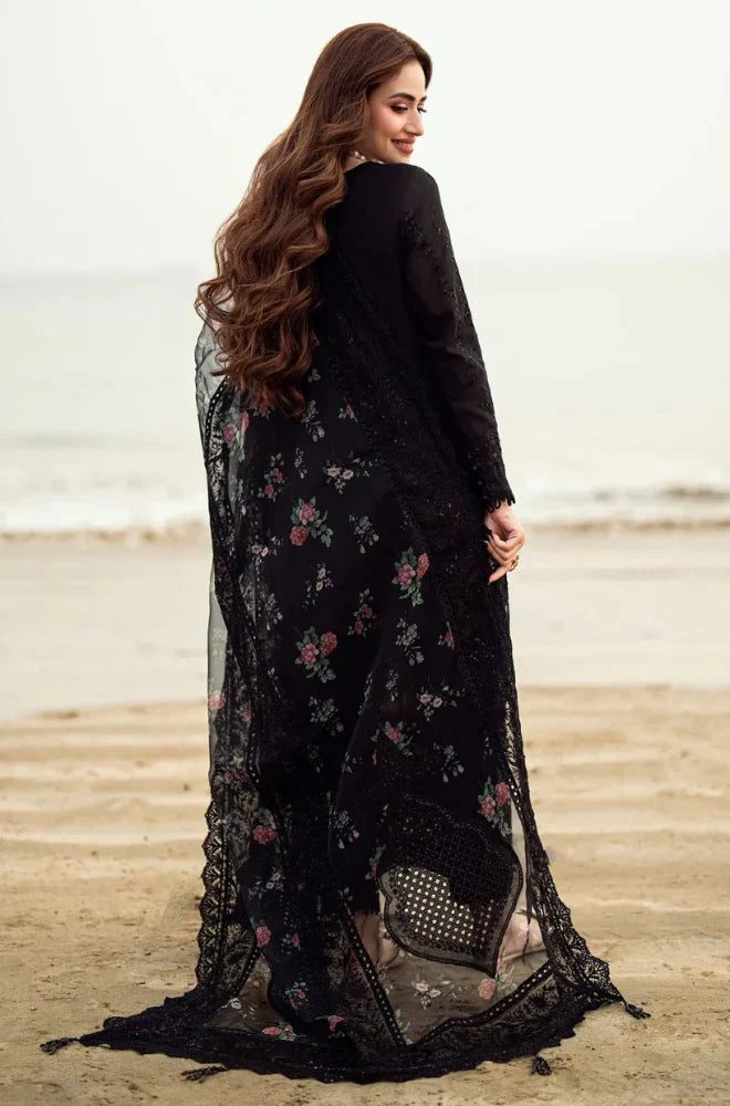 Nureh - 3Pc Lawn ChickenKari Embroidered