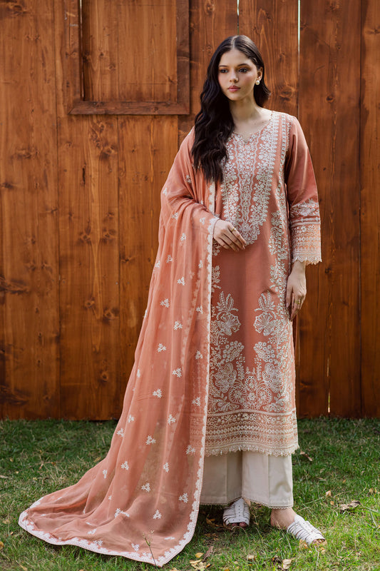 Batik Summer 3PC Lawn Embroidered Suit