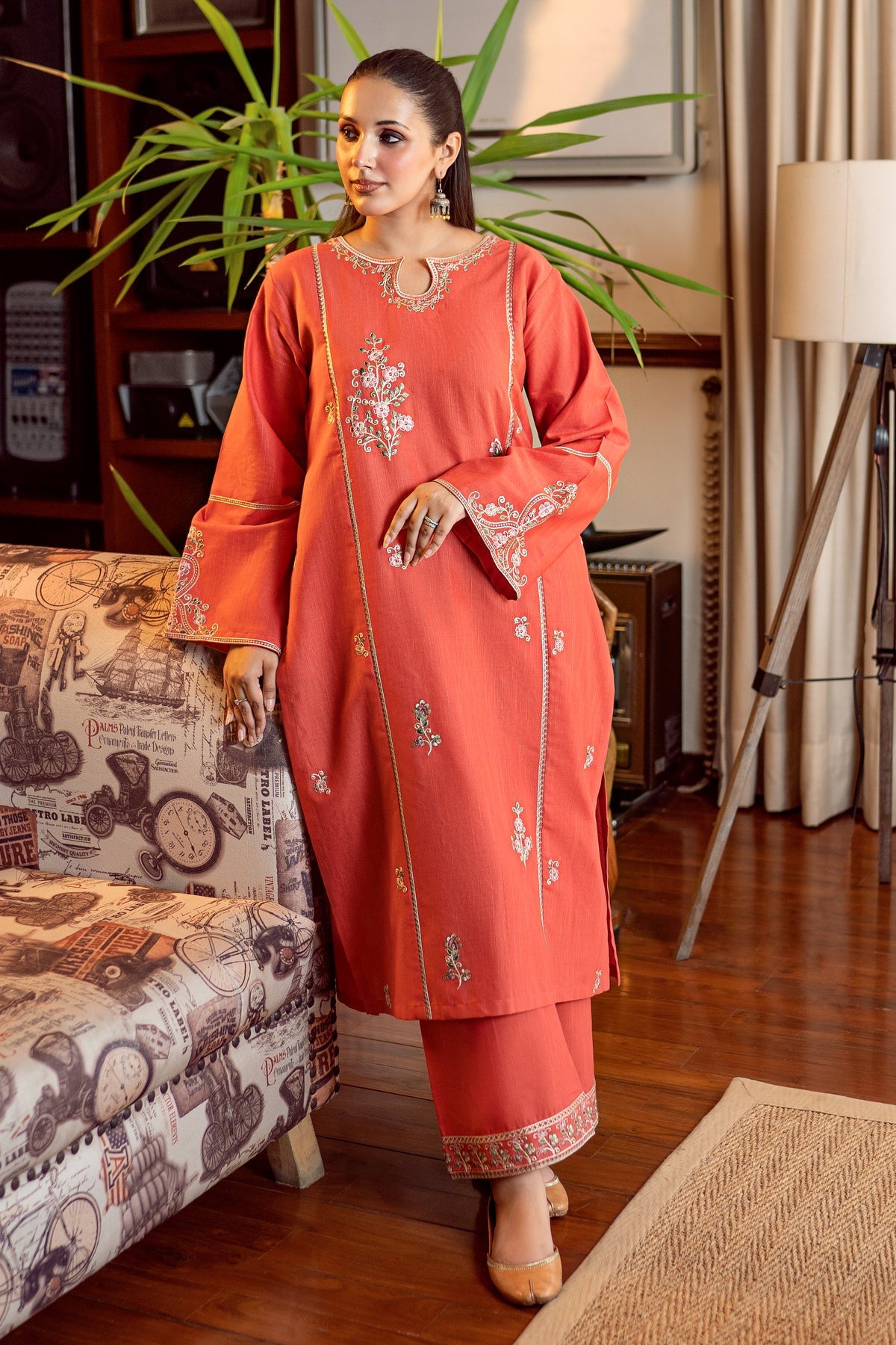 Urge - Unstitch Fully Embroidered Premium Lawn 2pc
