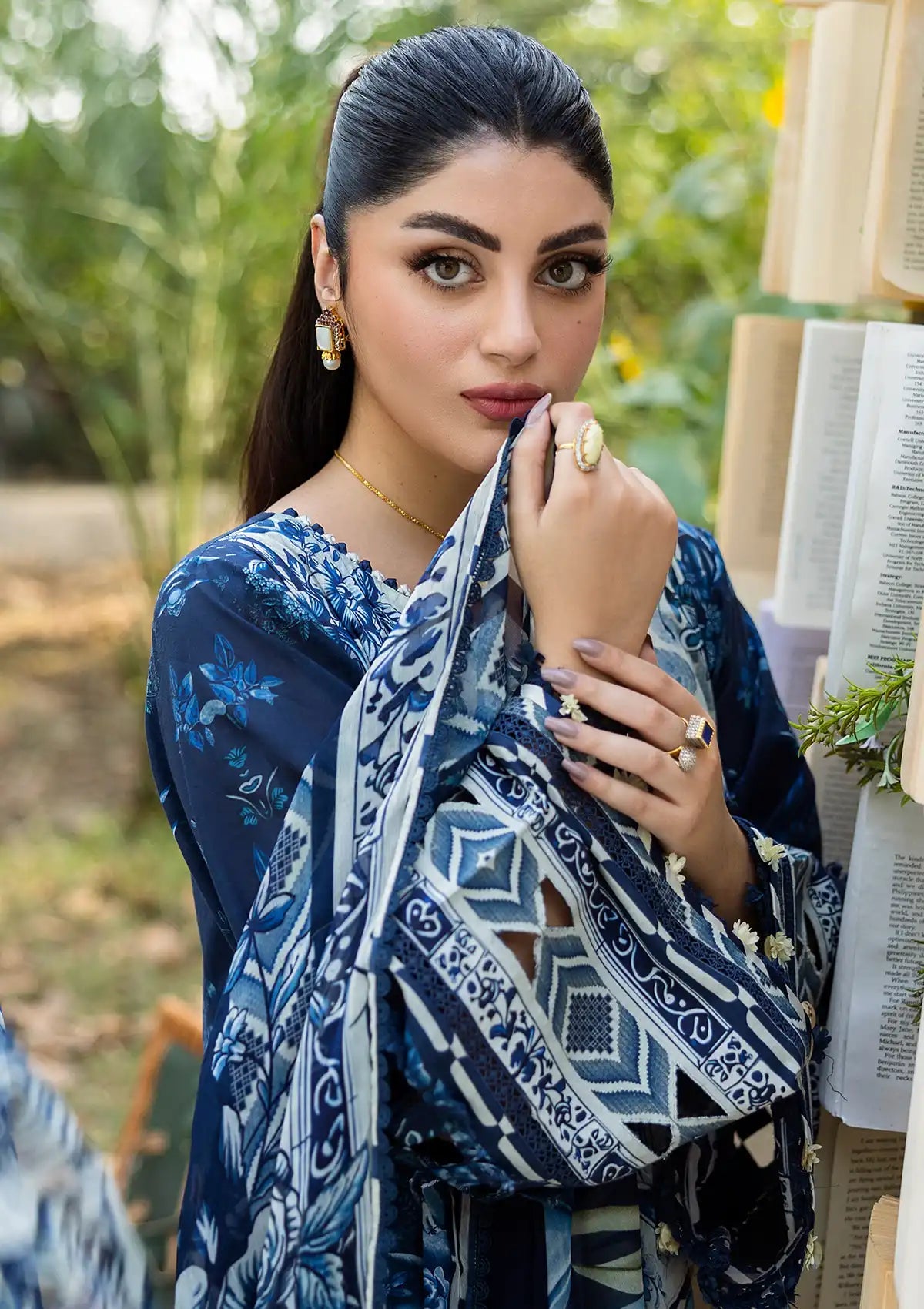 Elaf | Printed Essentials | Unstitch 3pc | Summer Season