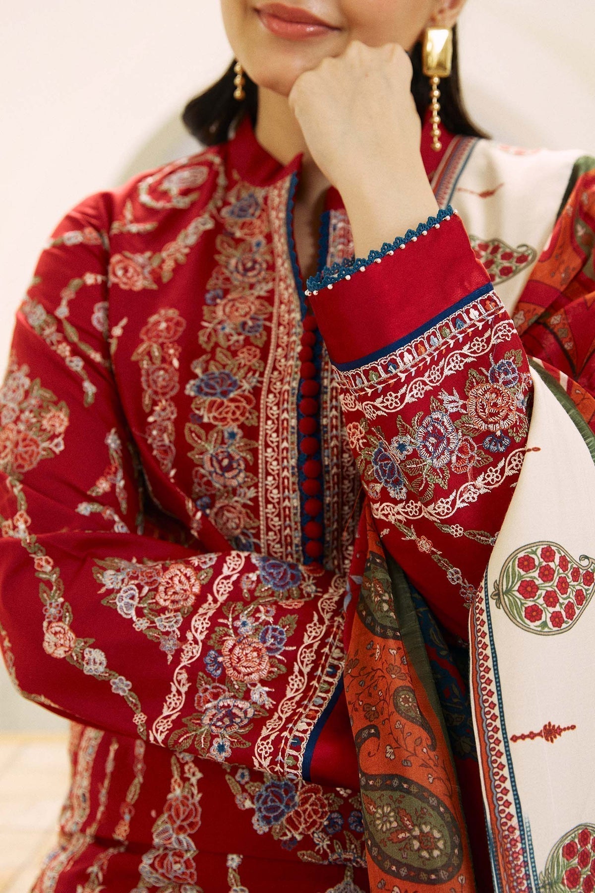 ZARA-SHAHJAHAN - Luxury Lawn |Unstitch 3pc | Eid Essential | Summer Season