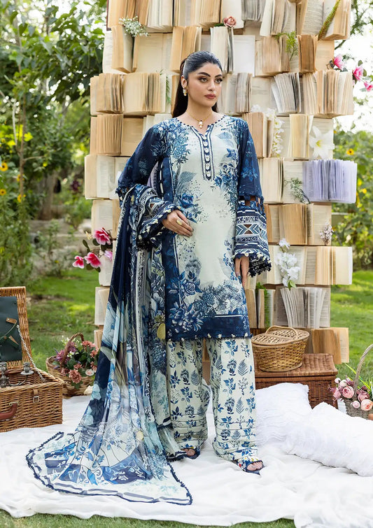 Elaf | Printed Essentials | Unstitch 3pc | Summer Season